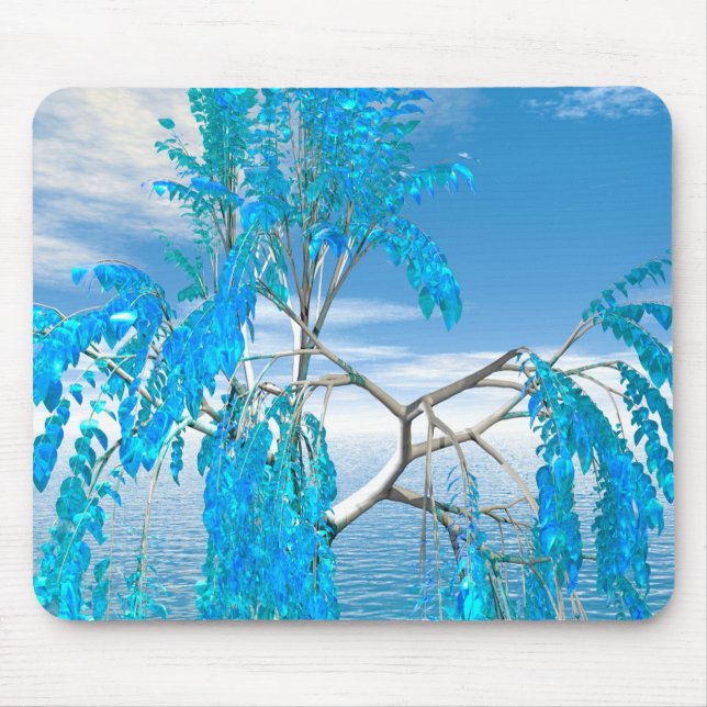 Crystal Summer Tree Mouse Pad (Front)