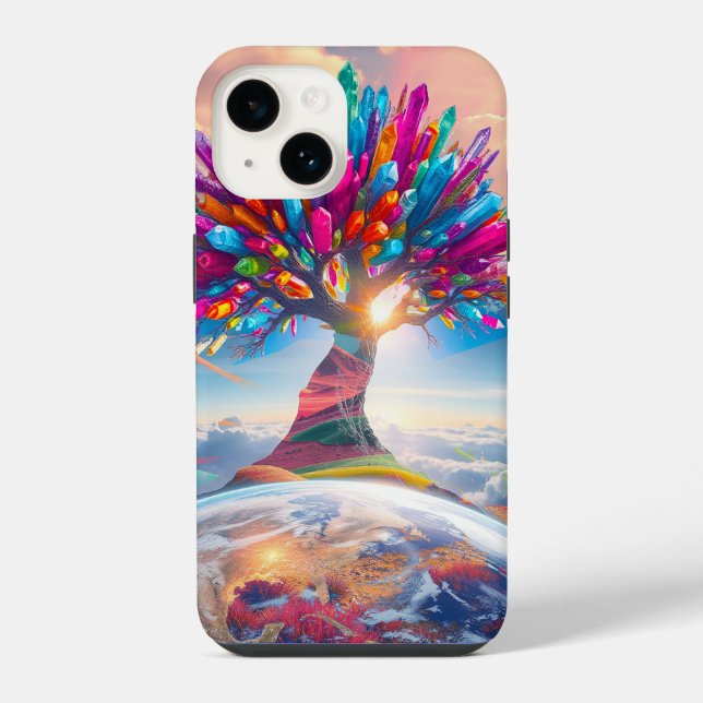 Crystal Sunrise iPhone Case (Back)