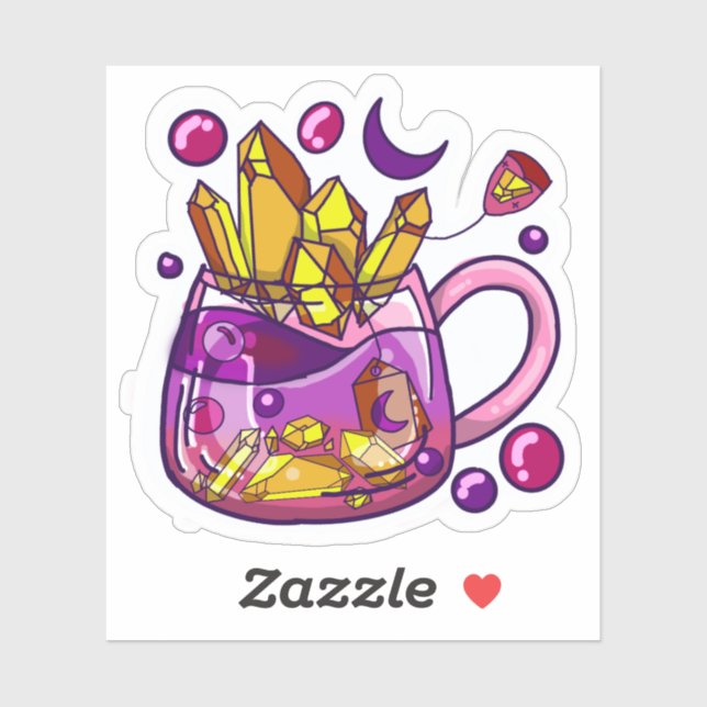 Crystal Tea Sticker (Sheet)