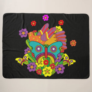 Crystal Tipps and Alistair Sherpa Blanket