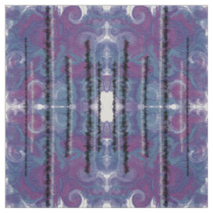 Crystal Towers over AJO Abstract  Fabric