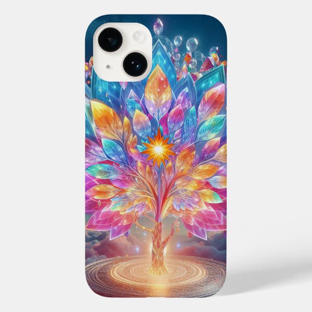 Crystal Tree Case-Mate iPhone Case (Back)