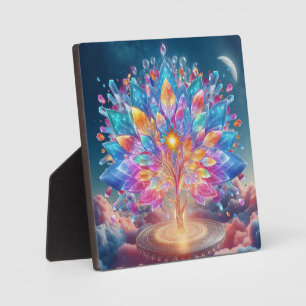 Crystal Tree Plaque