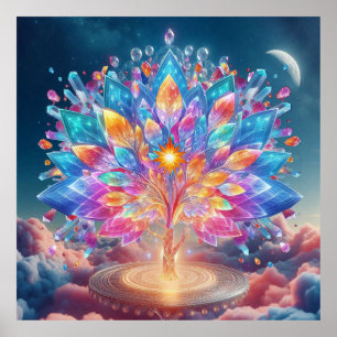 Crystal Tree Poster