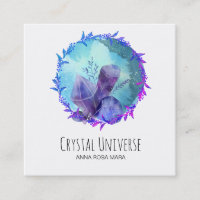 *~* Crystal Universe Flower Wreath