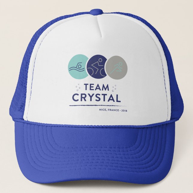 Crystal vs. Nice IM2018 Trucker Hat (Front)