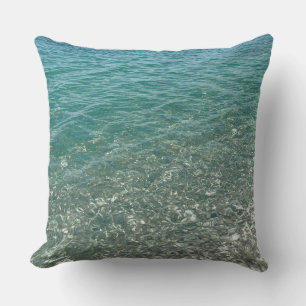 Crystal Water Beach Vibe Cushion