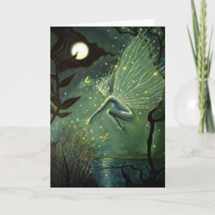 Crystal Water Sprite - Greeting Card
