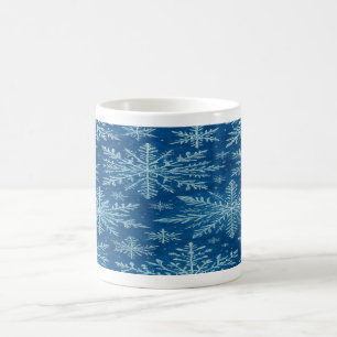  “Crystal Whispers: A Flurry of Winter Magic” Coffee Mug