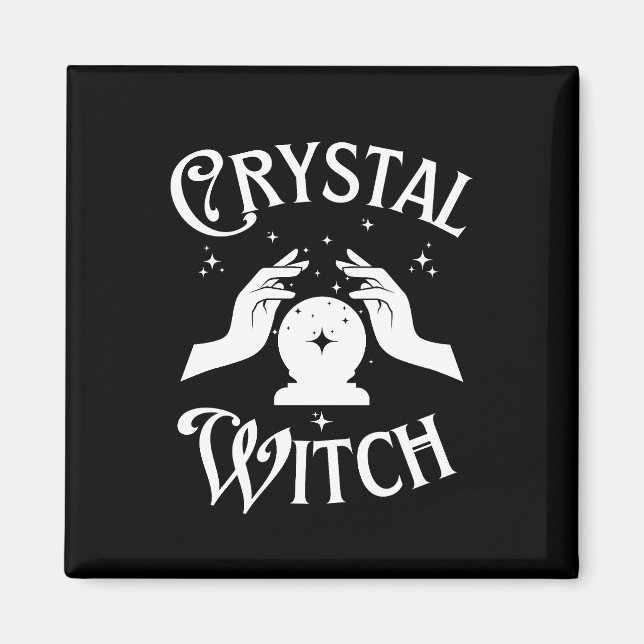 Crystal Witch  Magnet (Front)