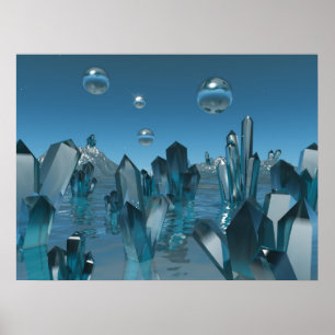 Crystal world poster
