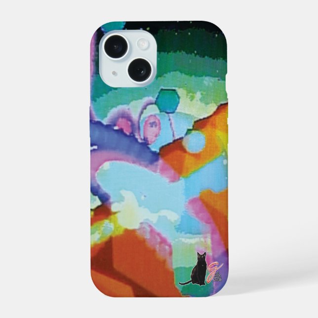 Crystalise KC Image iPhone 15 Case (Back)
