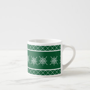 Crystalized Snowflake Espresso Cup