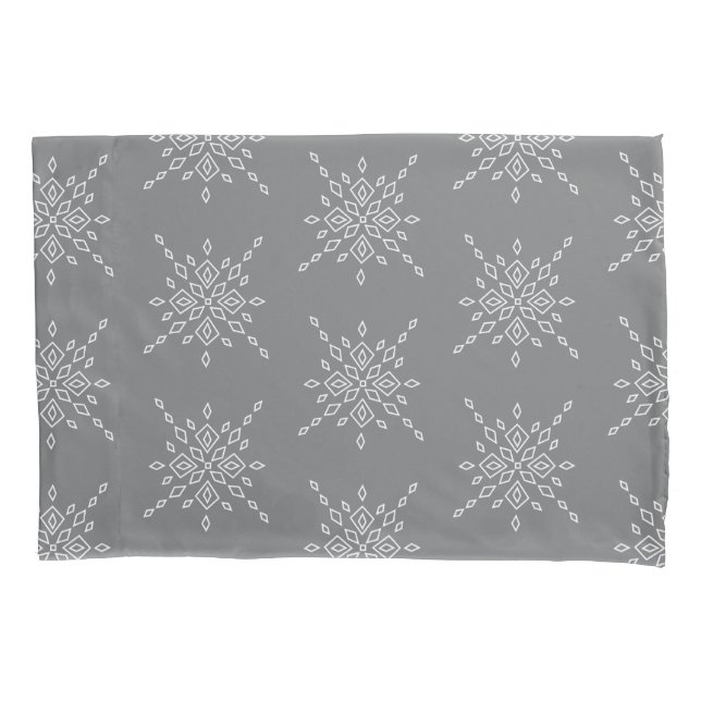 Crystalized Snowflake Pillowcase (Front)
