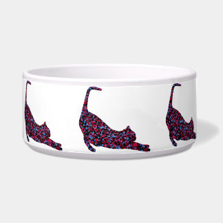 CrystalKatz  Quilted Cat Custom Trendy Pet Bowls