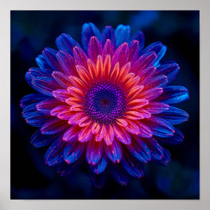 Crystalline Cascade Poster