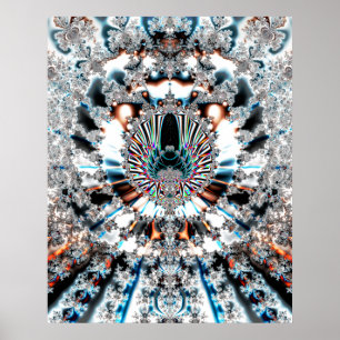 'Crystalline Gateway' Poster