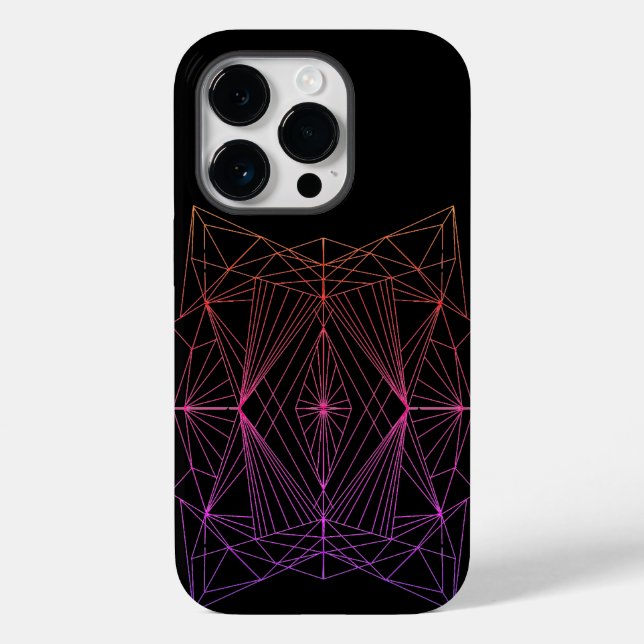 Crystalline Geometrics Durable iPhone Case (Back)