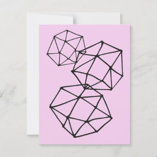 Crystalline  postcard