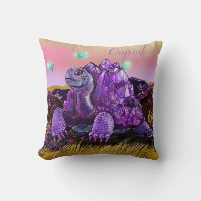 Crystalline Tortoise Cushion (Front)