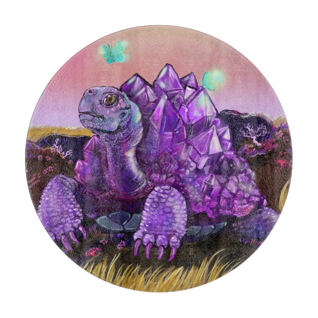 Crystalline Tortoise Cutting Board (Front)