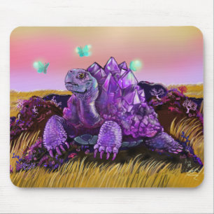 Crystalline Tortoise Mouse Pad