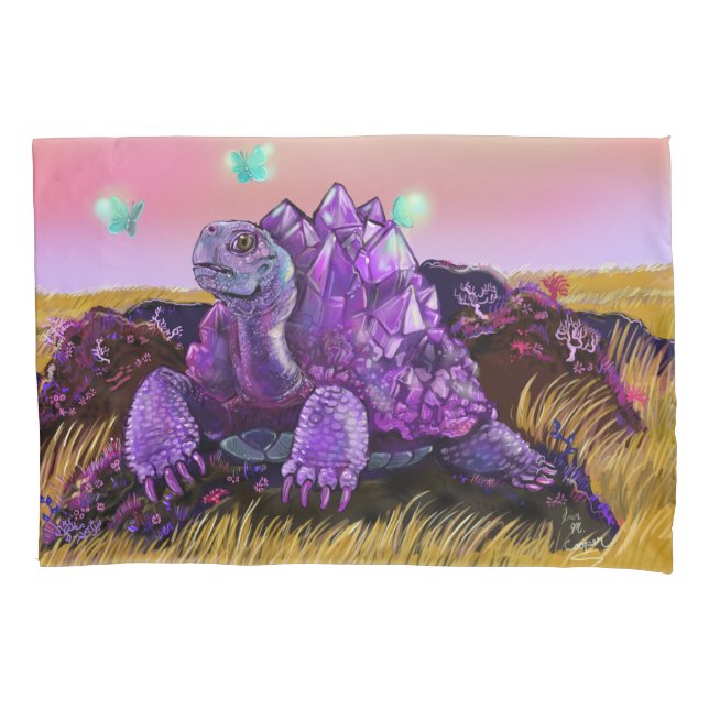 Crystalline Tortoise Pillowcase (Front)