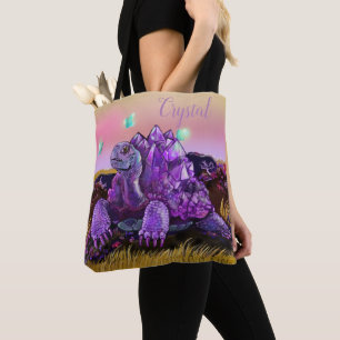 Crystalline Tortoise Tote Bag