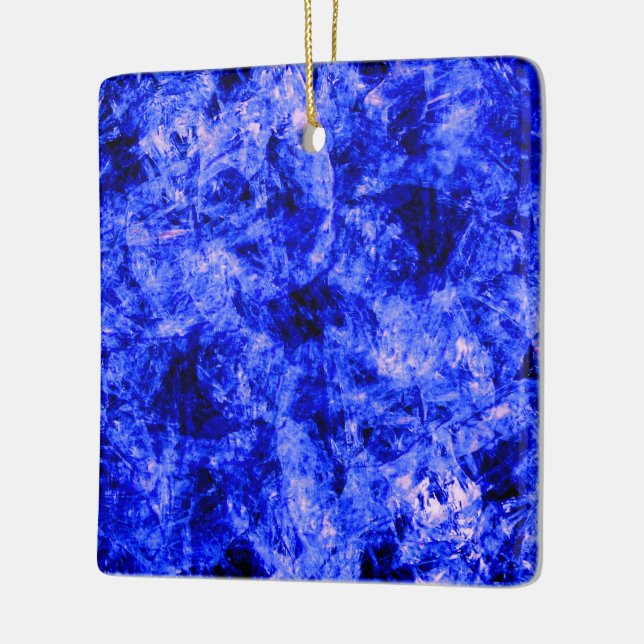 Crystallised by Kenneth Yoncich Ceramic Tree Decoration (Left)