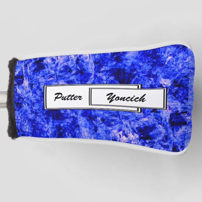 Crystallised by Kenneth Yoncich Golf Head Cover (Front)
