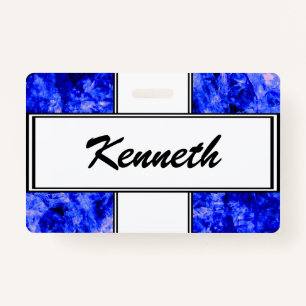 Crystallised by Kenneth Yoncich ID Badge