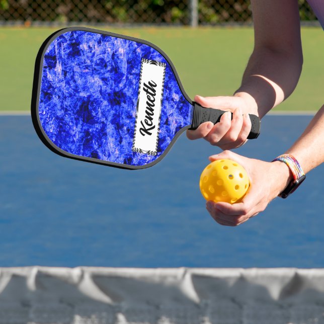 Crystallised by Kenneth Yoncich Pickleball Paddle (Insitu)