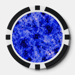 Crystallised by Kenneth Yoncich Poker Chips