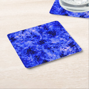 Crystallised by Kenneth Yoncich Square Paper Coaster