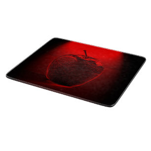 Crystallised Red Apple Cutting Board