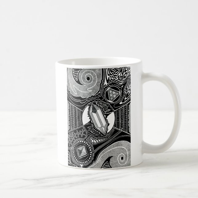 Crystallography Coffee Mug (Right)