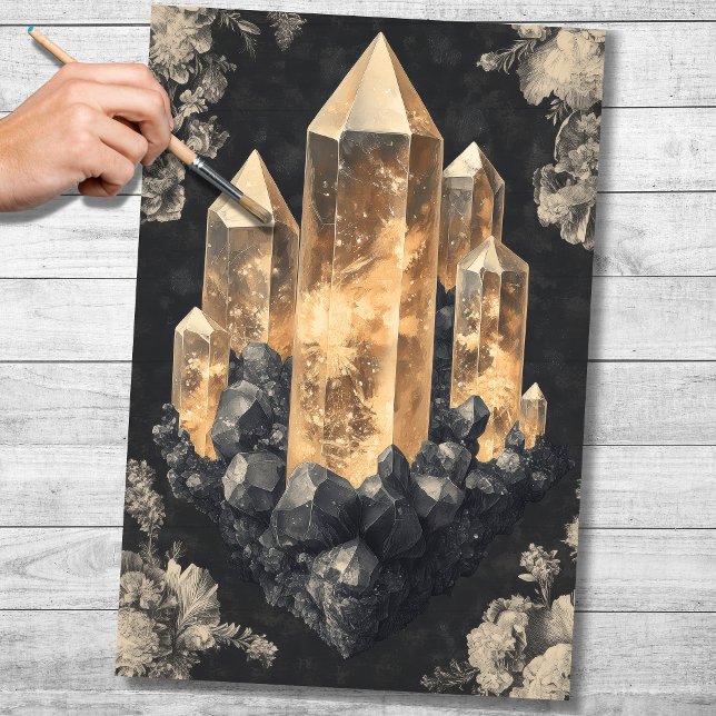 Crystals 3 Decoupage Paper (Creator Uploaded)