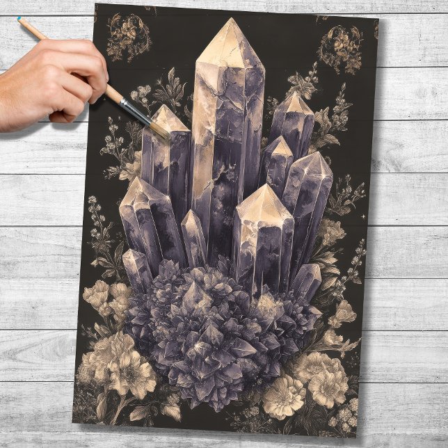 Crystals 4 Decoupage Paper (Creator Uploaded)