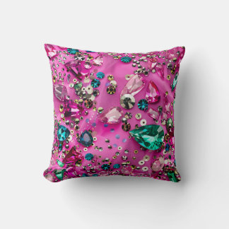 Crystals and gemstones  cushion