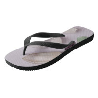 Crystals Gems Energy Vibes Design Flip Flops