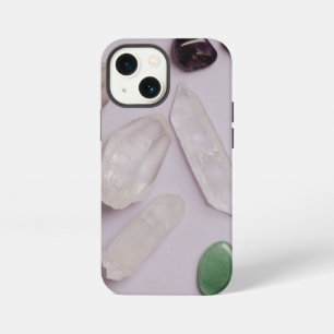 Crystals Gems Energy Vibes Design iPhone Case