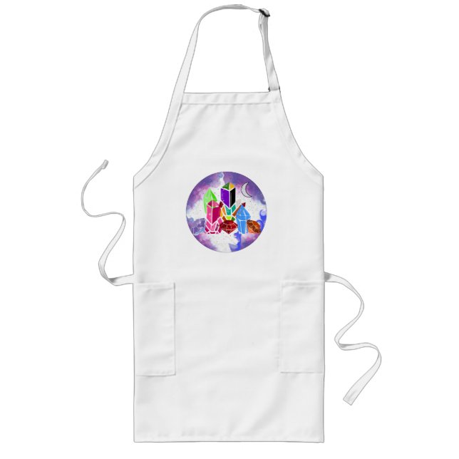 Crystals Long Apron (Front)