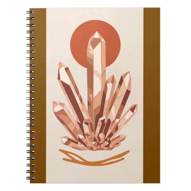 crystals notebook (Front)
