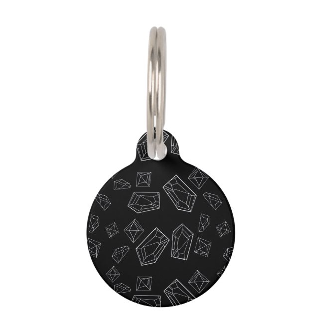 Crystals Pet Tag (Front)