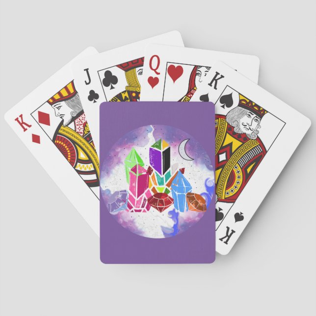 Crystals Playing Cards (Back)