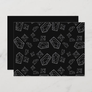Crystals Postcard