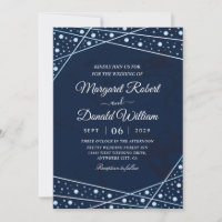 crystals & rhinestones luxury wedding invitations