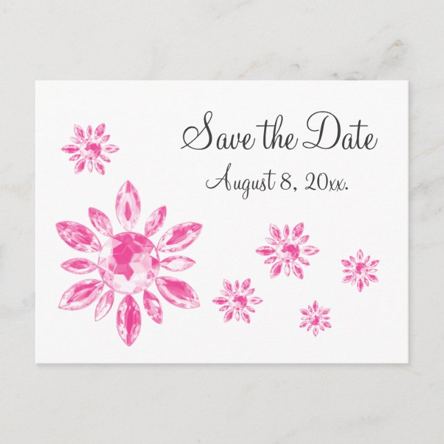 Crystal's Save the Date Postcard (Front)