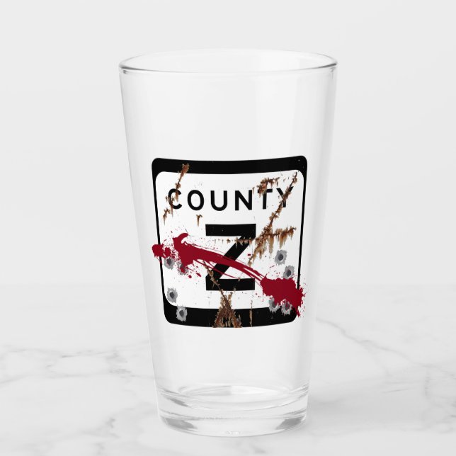 CRZ Pint Glass (Front)