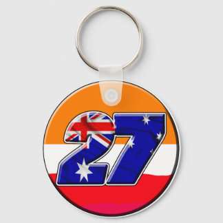 CS27repcircle Key Ring